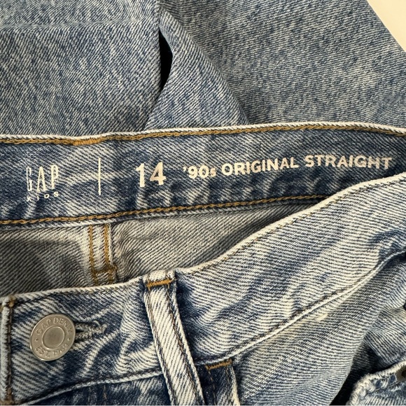 Gap Kids Boys 90s Straight Leg Jeans Bundle 14 - Picture 5 of 9